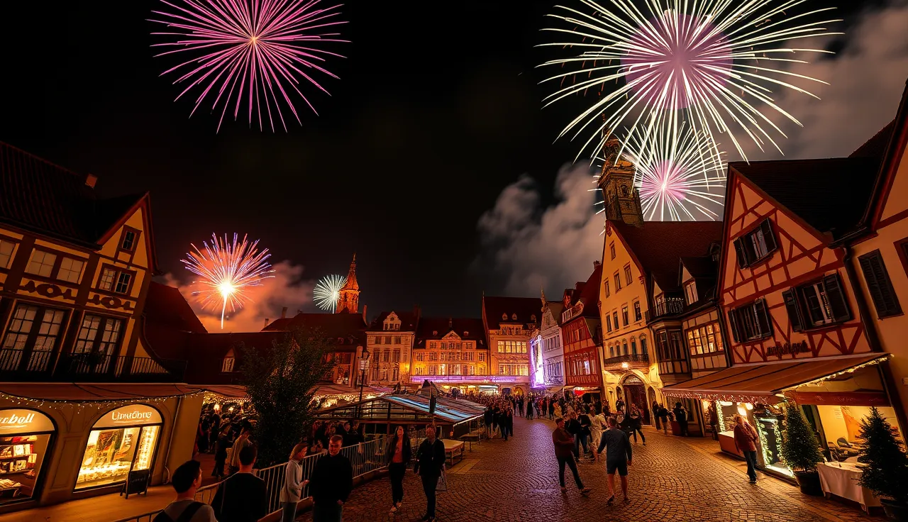 Feuerwerk in Ludwigsburg