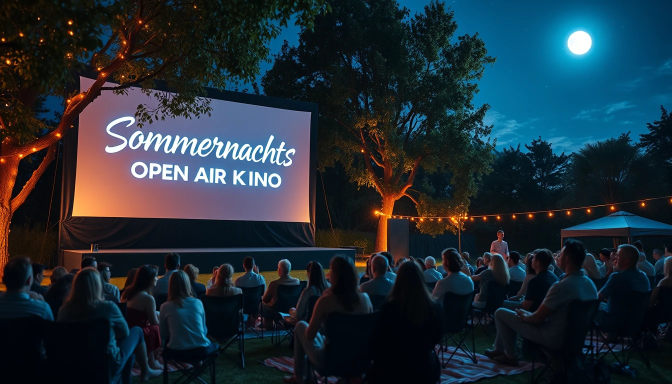 Open Air Kino in Ludwigsburg