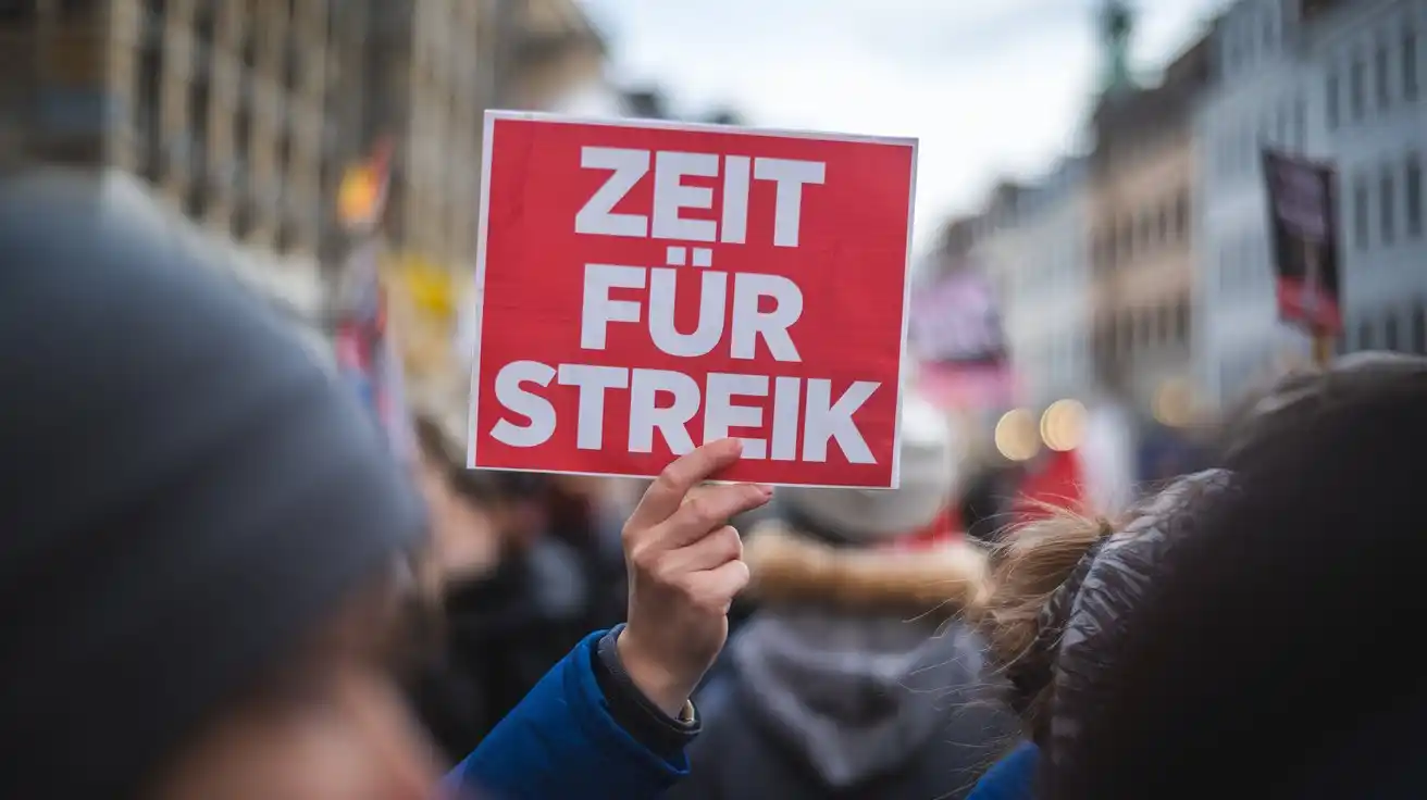 Warnstreiks im öffentlichen Dienst in Ludwigsburg