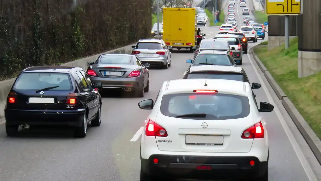 Verkehrsstau Märzklopfen Ludwigsburg
