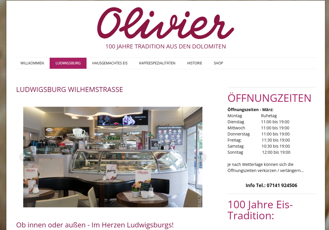 Eis Olivier Ludwigsburg