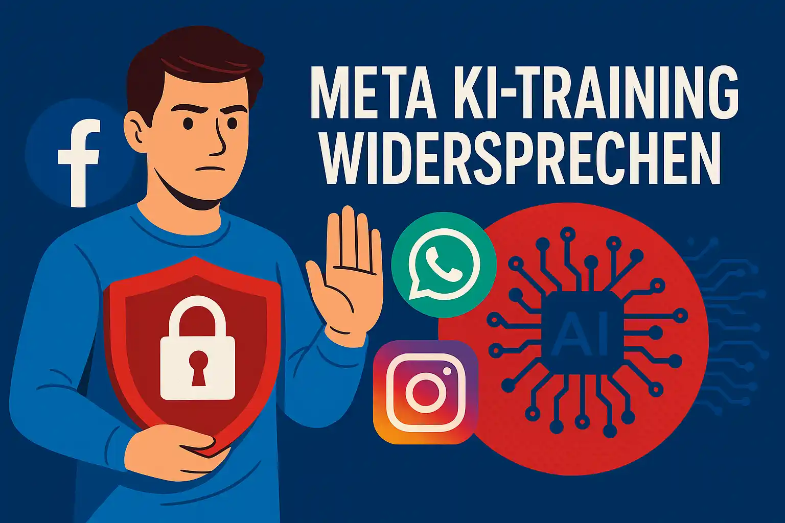 Meta KI-Training widersprechen