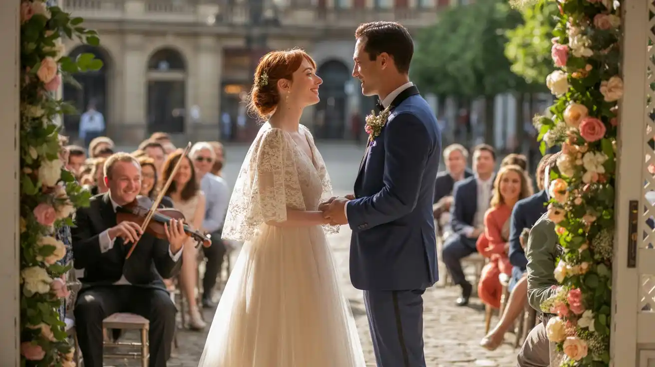 pop-up-hochzeit Ludwigsburg Brautpaar