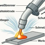 MAG Schweissen Illustration