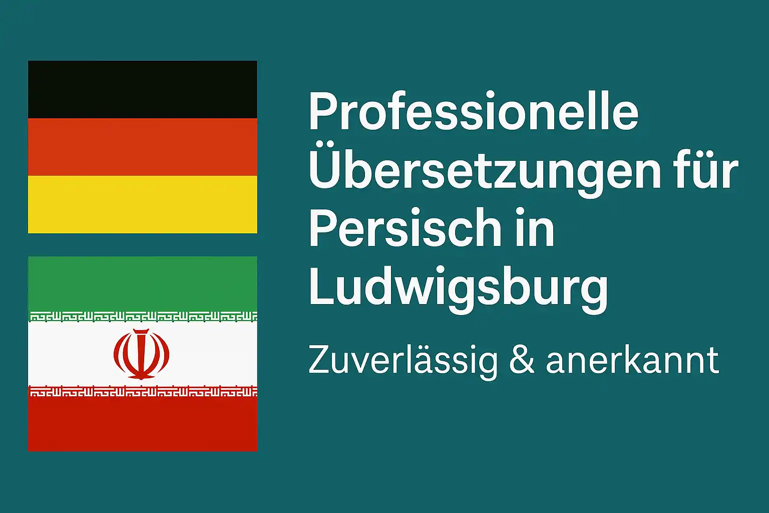 Professionelle Übersetzungen für Persisch