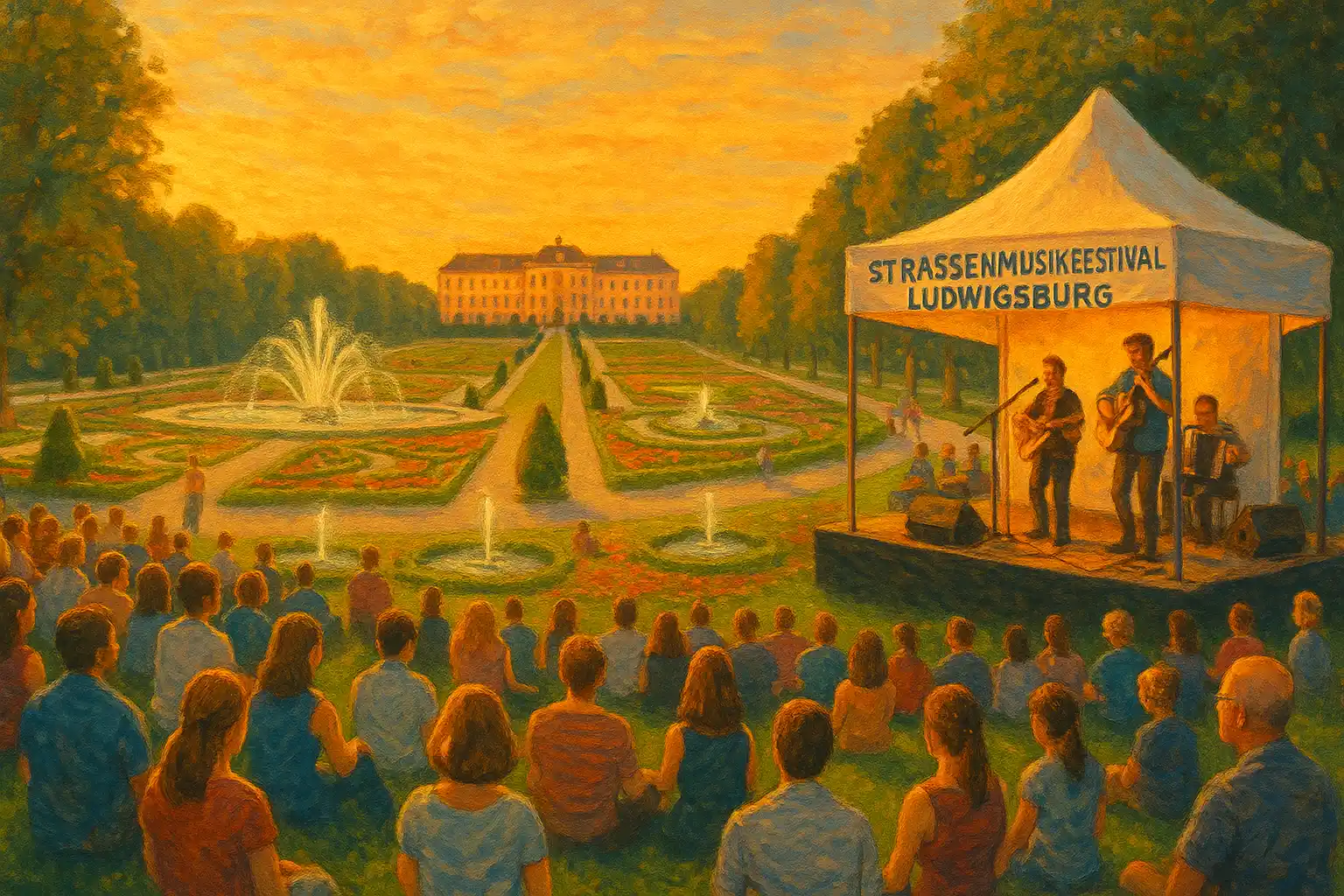 Strassenmusikfestival Ludwigsburg Musik im Blueba
