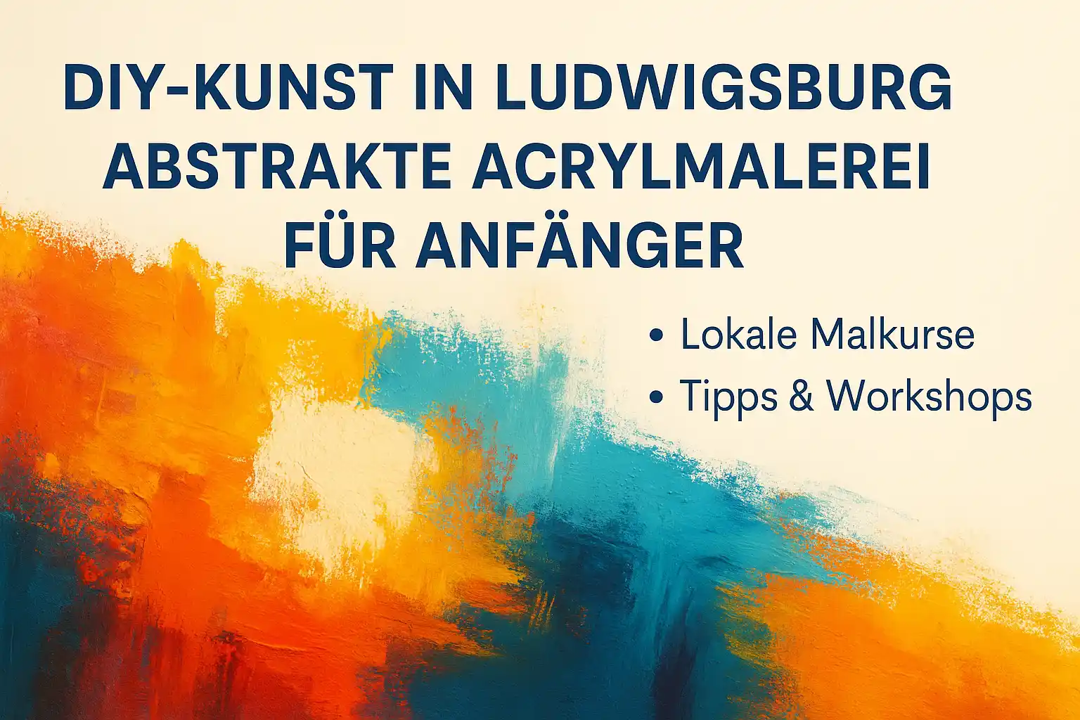 Beitragsbild abstrakte Acrylbilder