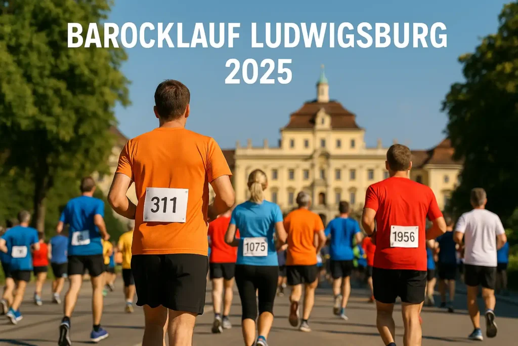 Barocklauf Ludwigsburg Teilnehmer beim Lauf