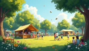 Beitragsbild zum Sommerfest Naturinfozentrum Ludwigsburg