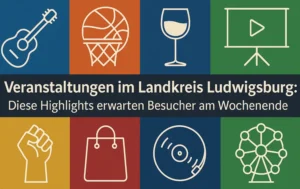 Illustration Veranstaltungen am Wochenende in Ludwigsburg