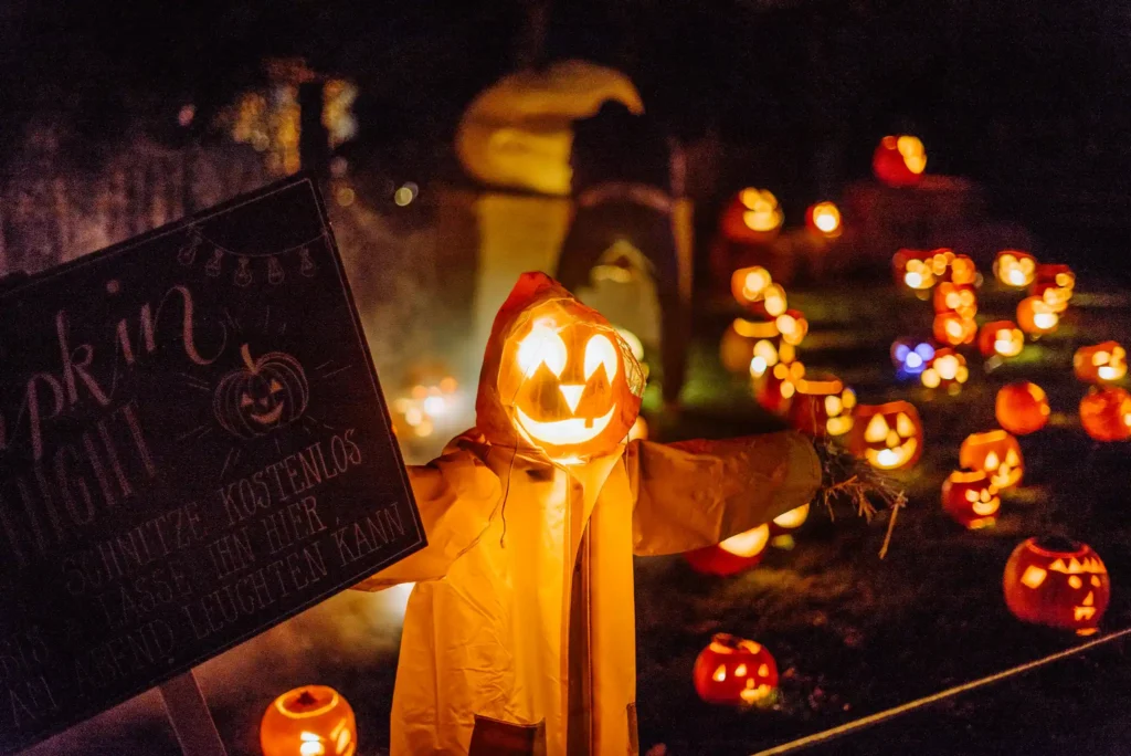 Halloween-Special auf der Kuerbisausstellung in Ludwigsburg