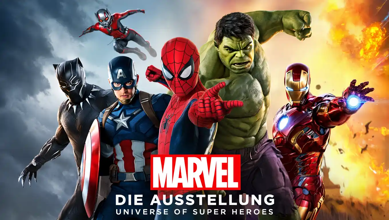 Marvel Ausstellung Ludwigsburg top Superhelden