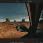 Digitale Nachbearbeitung Bild vom Bildbearbeitungsprogramm