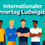 Internationaller Männertag Ludwigsburg Illustration mit verschiedenen Zeichnungen von Männern