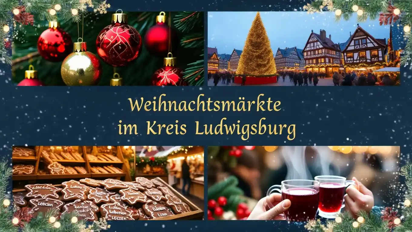 Weihnachstmärkte im Kreis Ludwigsburg Übersichtsbild