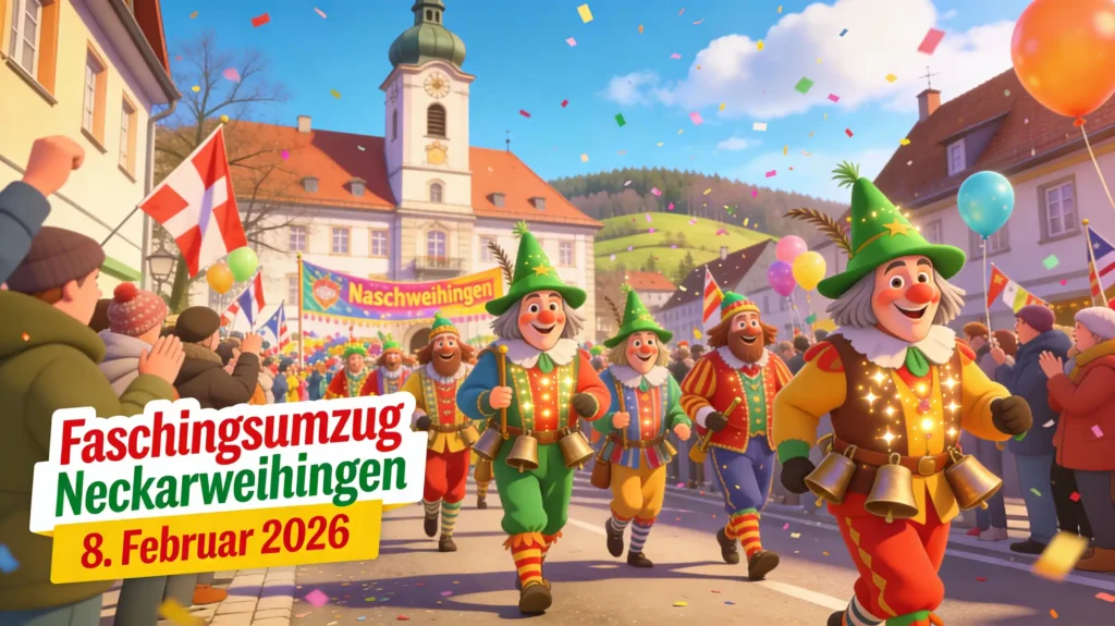 Faschingsumzug Neckarweihingen 2026 Ludwigsburg