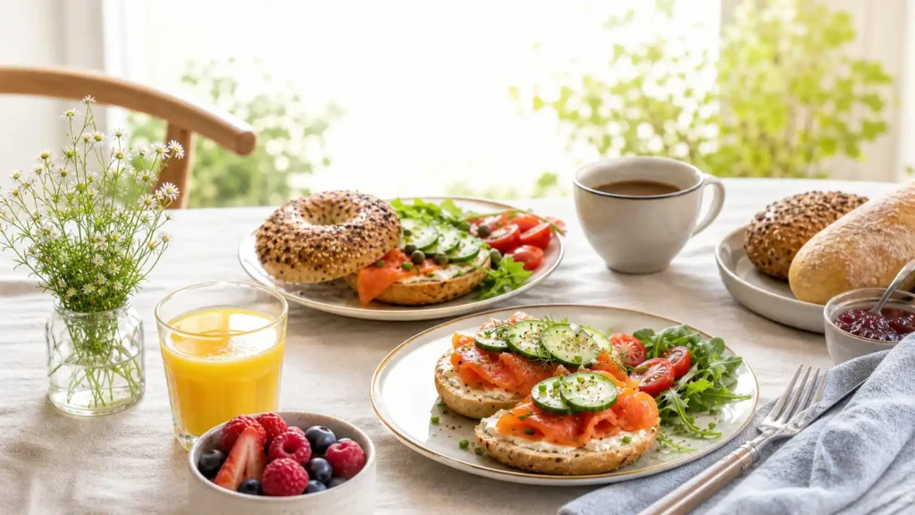 früstücken in Ludwigsburg Cafe gedeckter Tisch