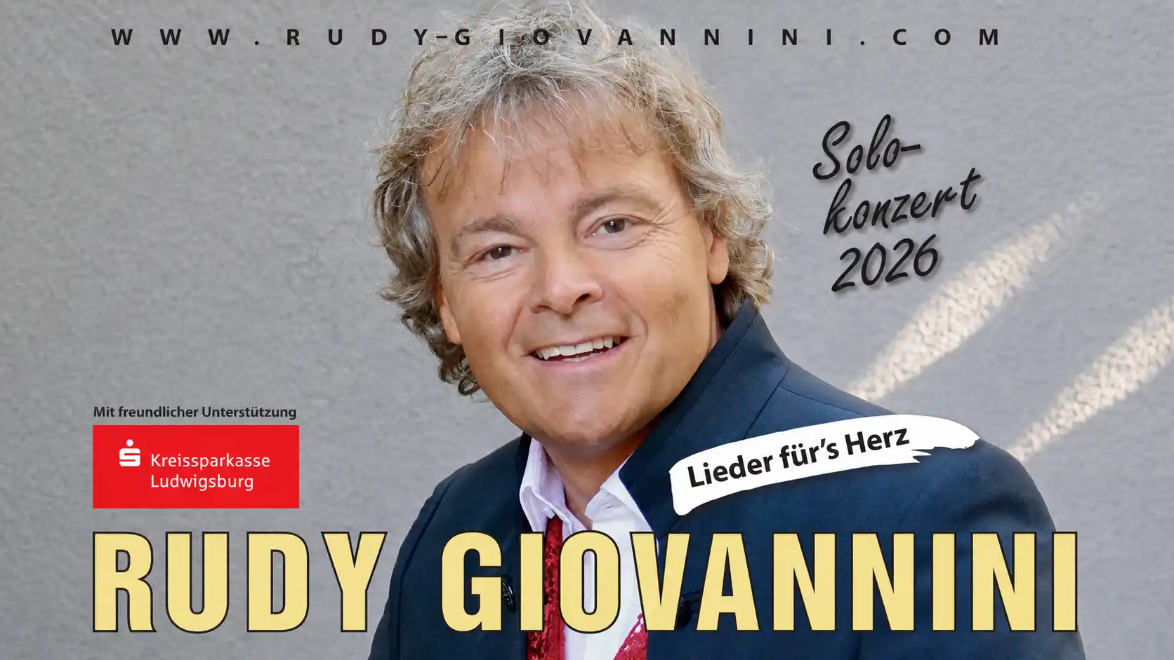 Rudy Giovannini Solo Konzert Ludwigsburg 2026