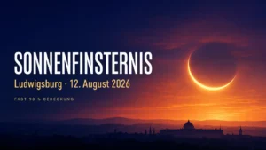 Sonnenfinsternis über Ludwigsburg 2026