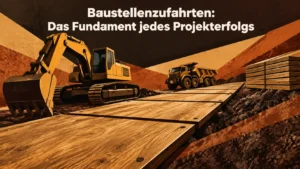 Baustellenzufahrten abstraktes Beitragsbild