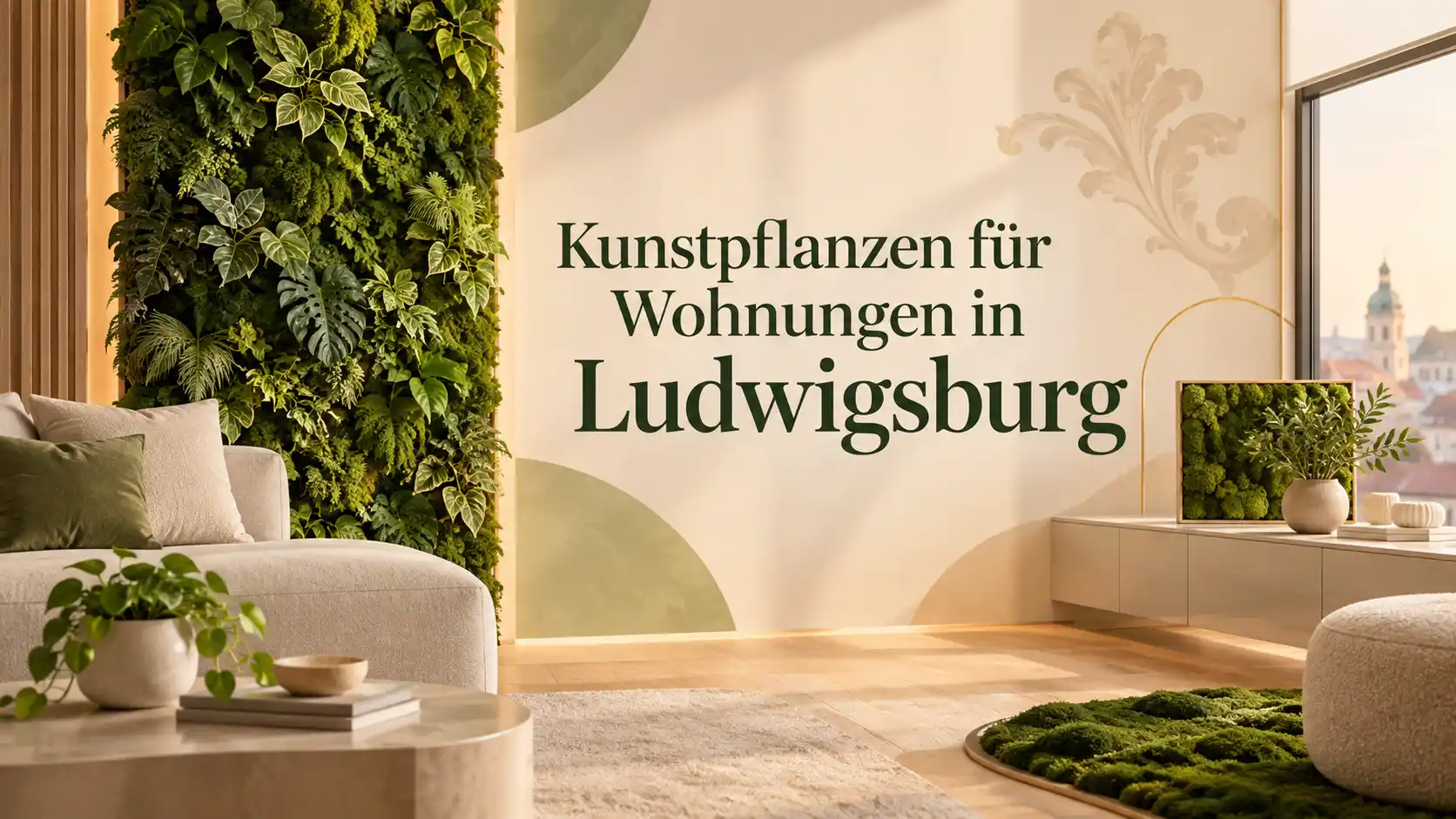 Kunstpflanzen für Wohnungen Beitragsbild